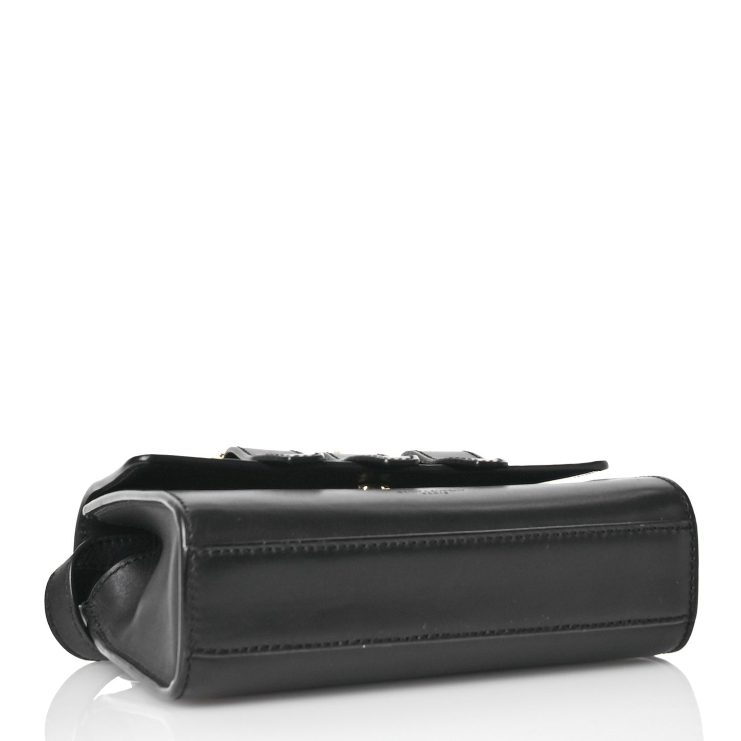 Smooth Calfskin Nico Shoulder Bag Black