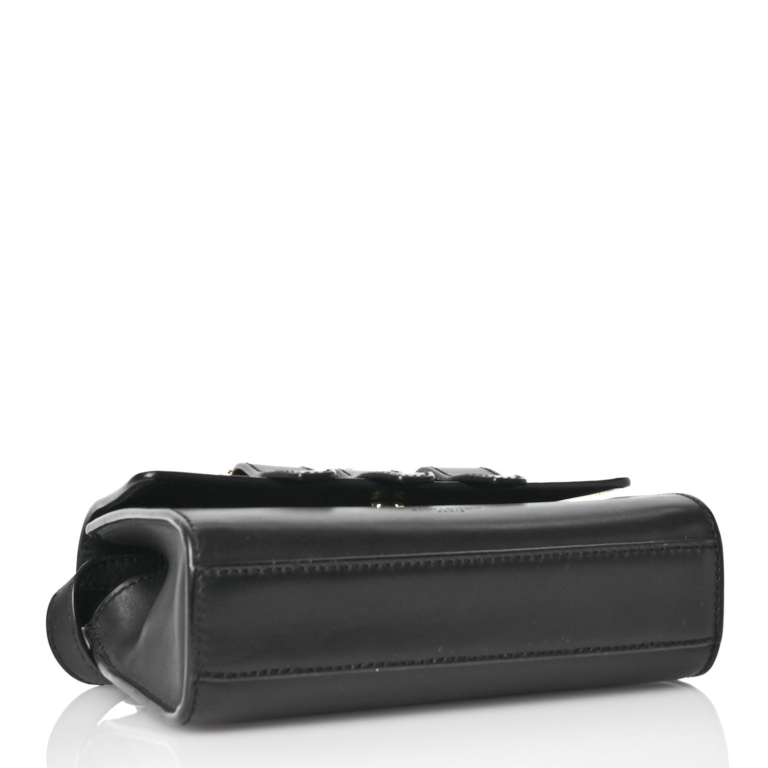 Saint Laurent Smooth Calfskin Nico Shoulder Bag Black 4 of 10