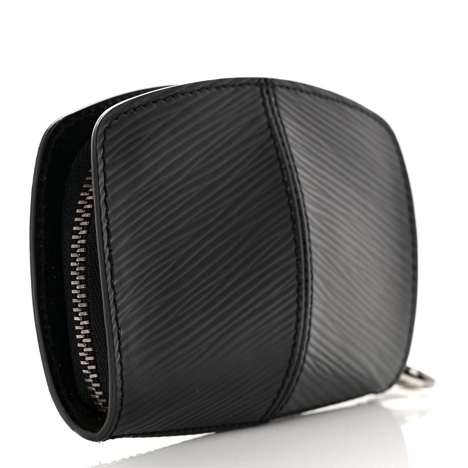 Louis Vuitton Epi Demi Lune Coin Purse Black 3 of 10