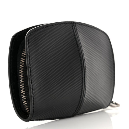Louis Vuitton Epi Demi Lune Coin Purse Black 3 of 10