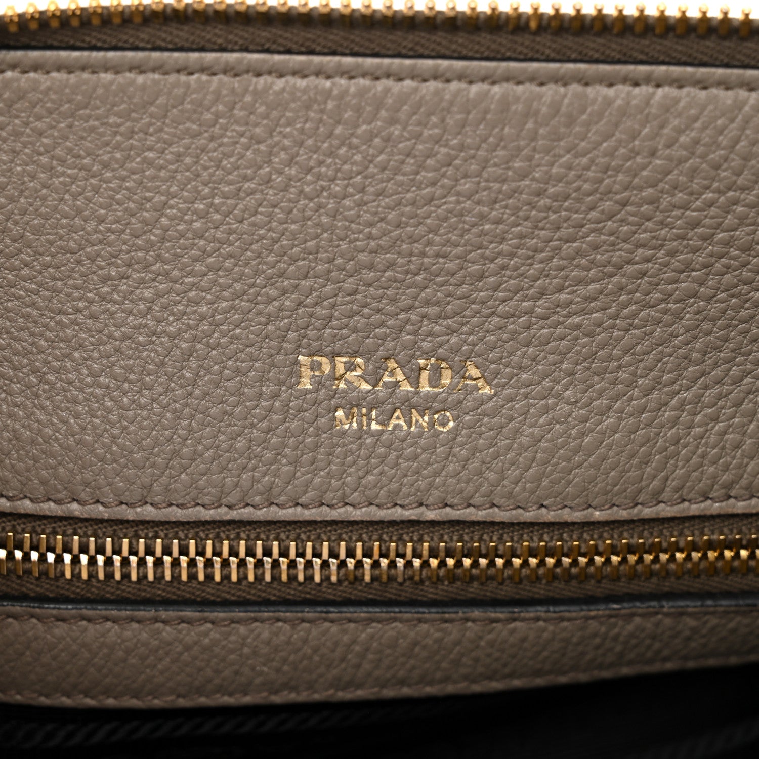 Prada Vitello Daino Shopping Tote Argilla 7 of 14