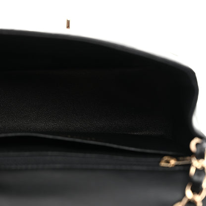 Chanel Lambskin Quilted Mini Square Flap Black 5 of 10