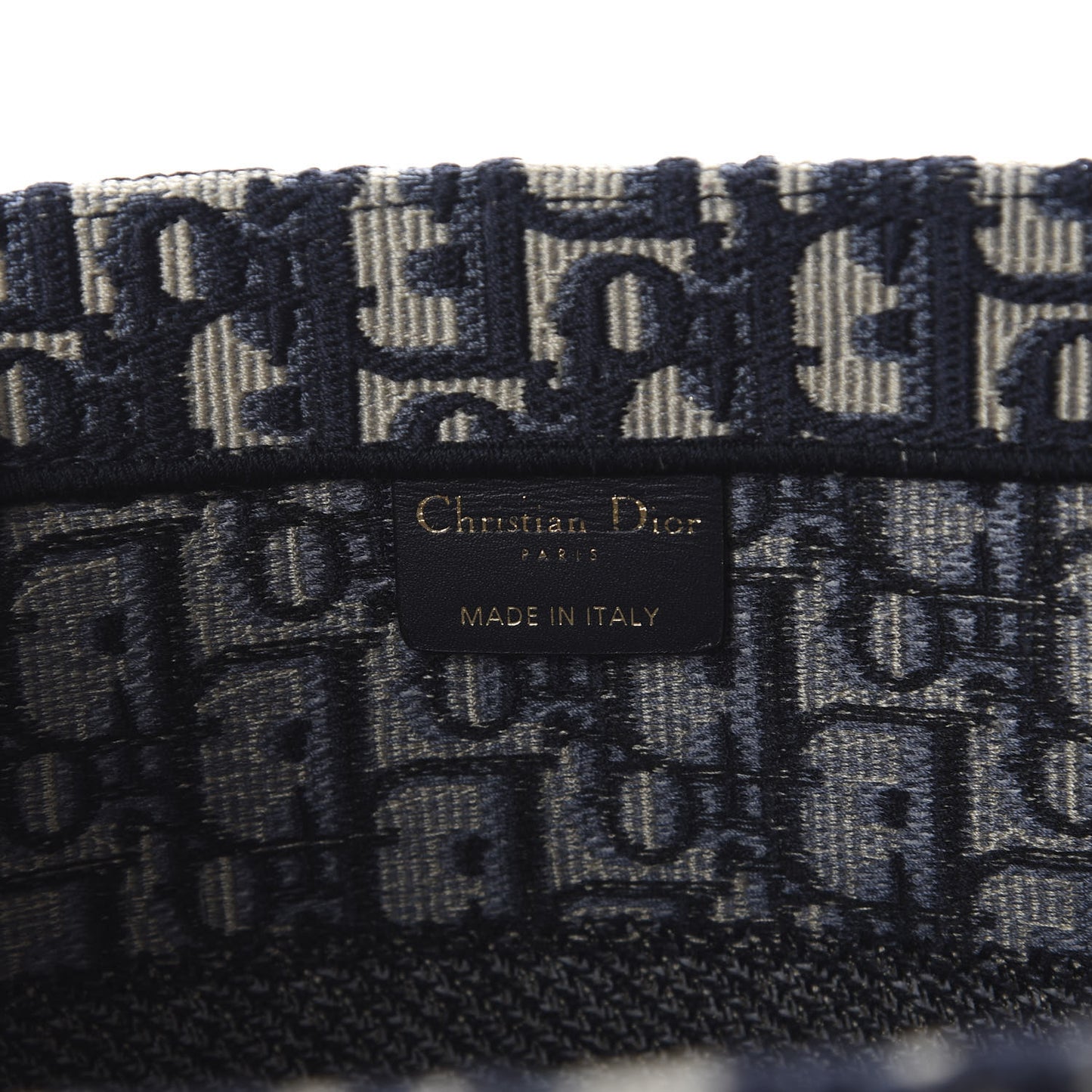 Oblique Medium Book Tote Blue Multicolor