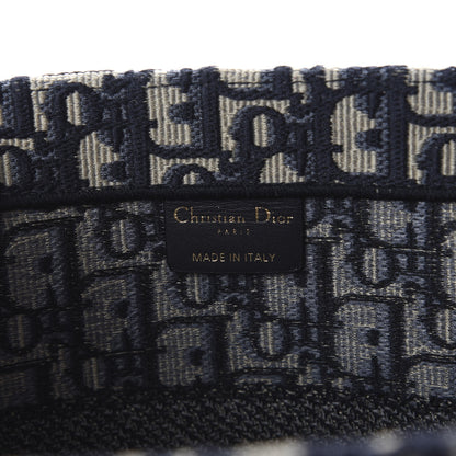 Christian Dior Oblique Medium Book Tote Blue Multicolor 6 of 9