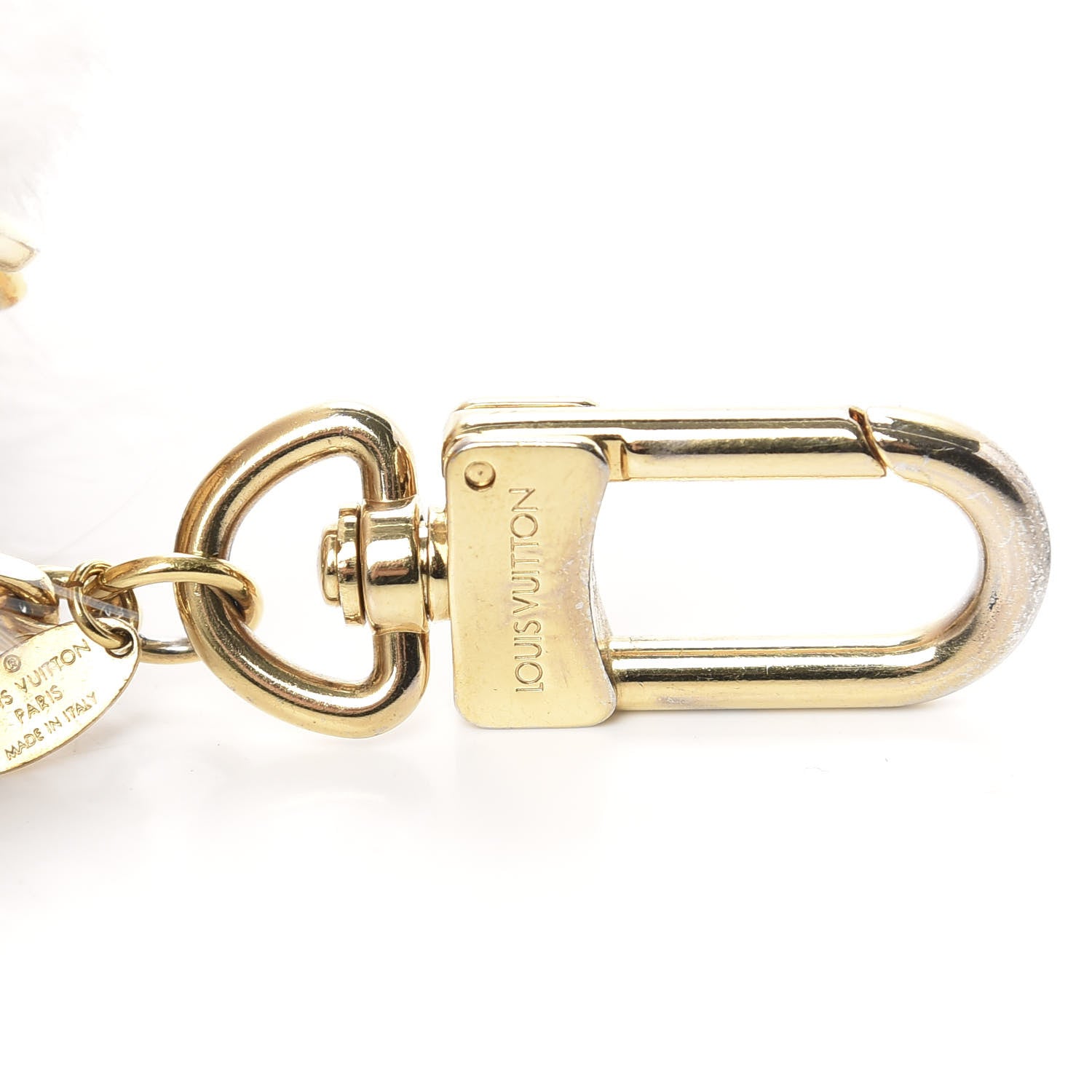 Louis Vuitton Fuzzy Bubble Bag Charm Light Pink 3 of 3