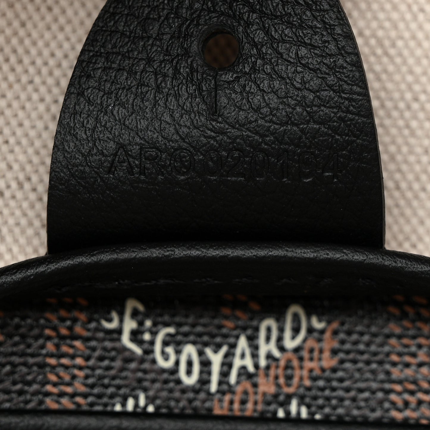 Goyardine Artois MM Black