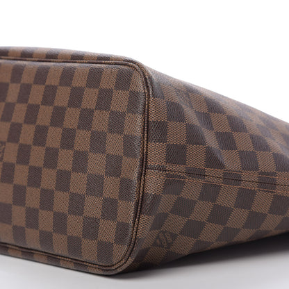 Louis Vuitton Damier Ebene Neo Neverfull MM Rose Ballerine 7 of 10