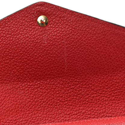 Louis Vuitton Empreinte Compact Curieuse Wallet Cherry 10 of 15