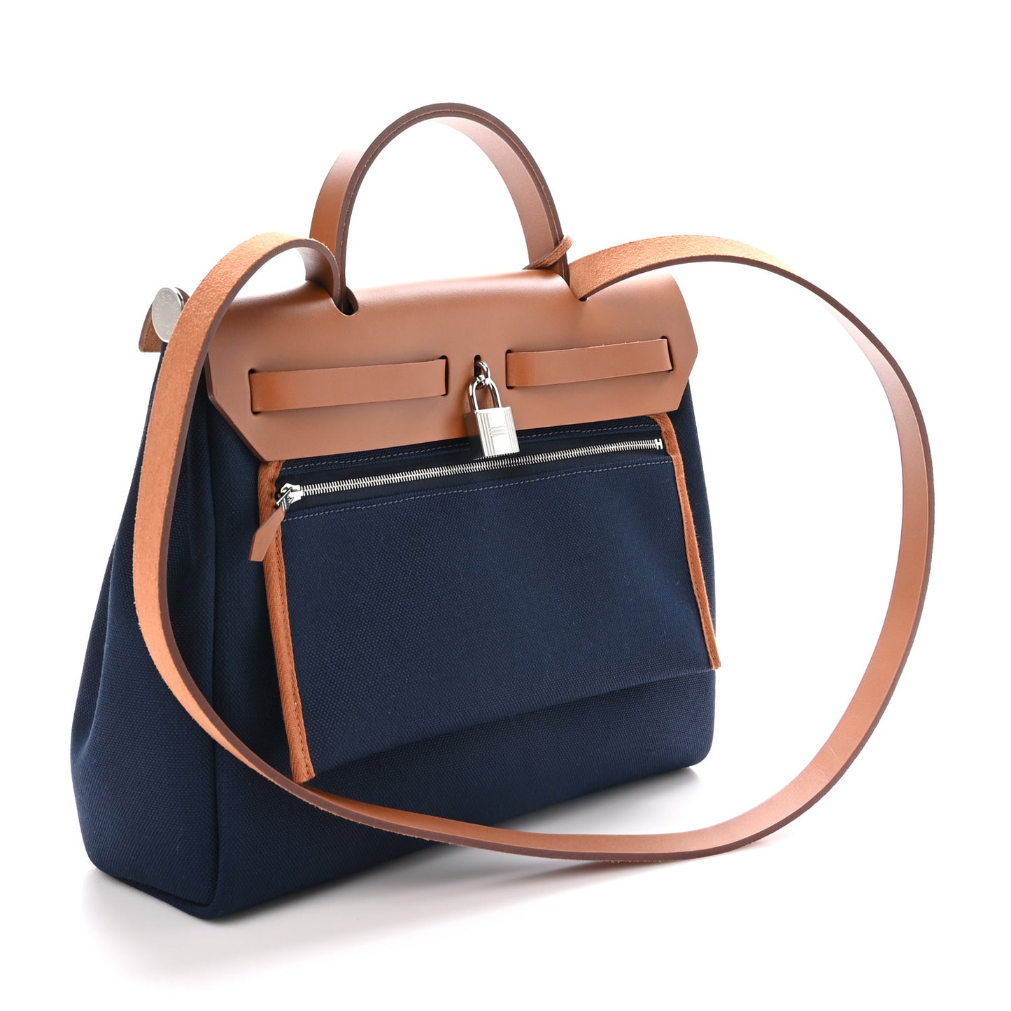 Toile Vache Hunter Herbag Zip Retourne 31 MM  Bleu Marine