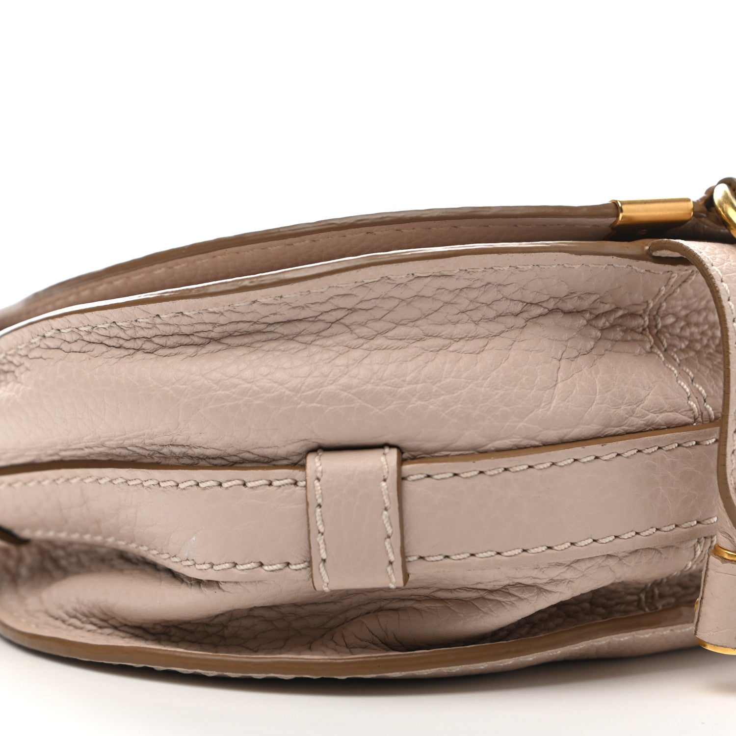 Chloe Calfskin Mini Marcie Round Crossbody Bag Blush Nude 9 of 12