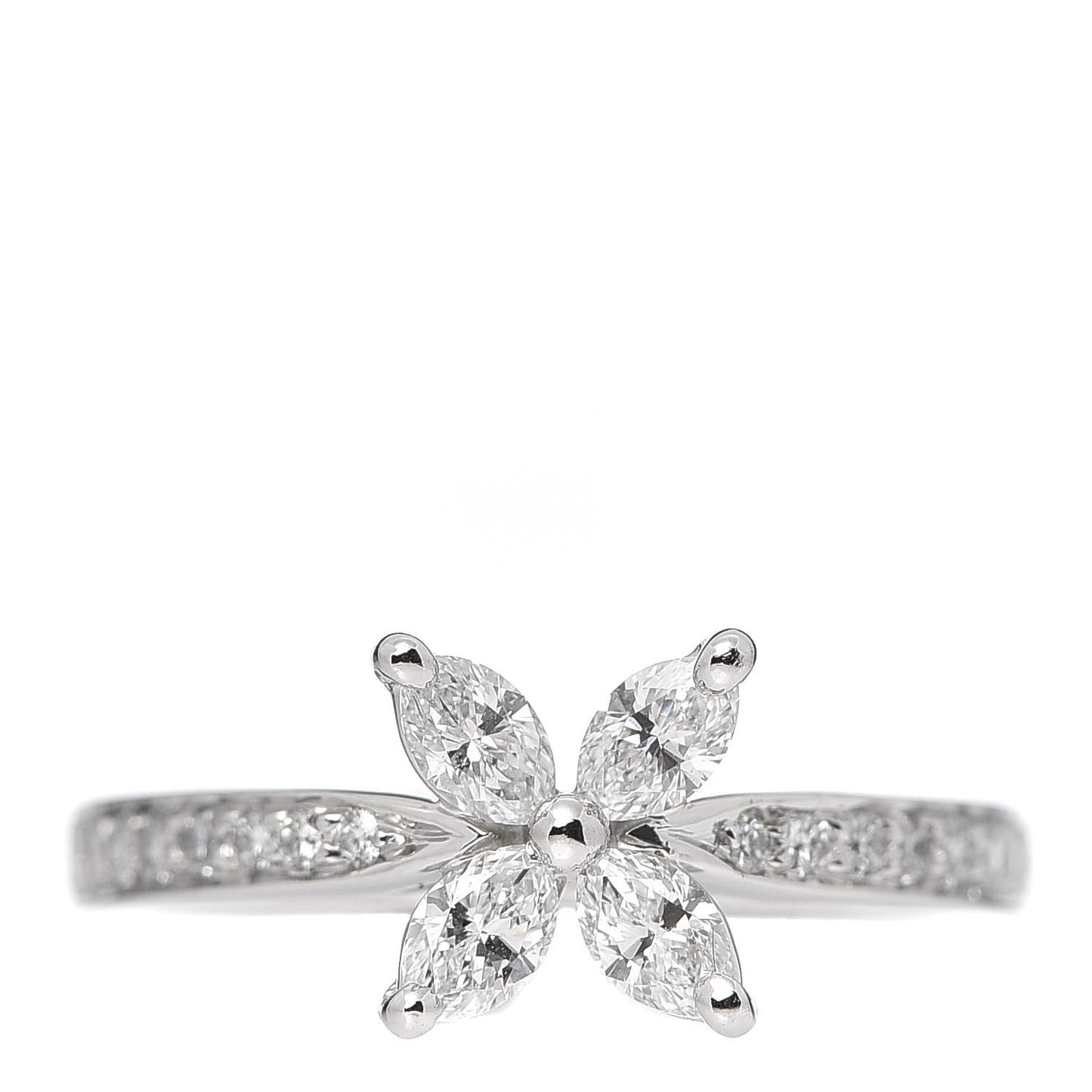 Platinum Diamond .44ctw Victoria Ring 47 4