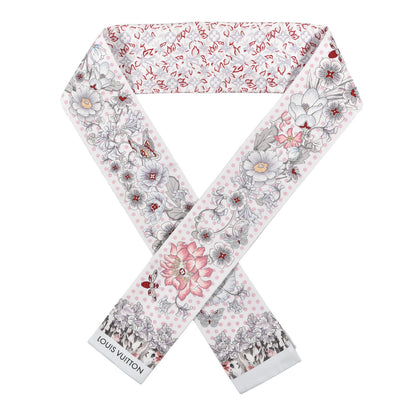 Louis Vuitton Silk Louis In The Garden Bandeau White 1 of 3