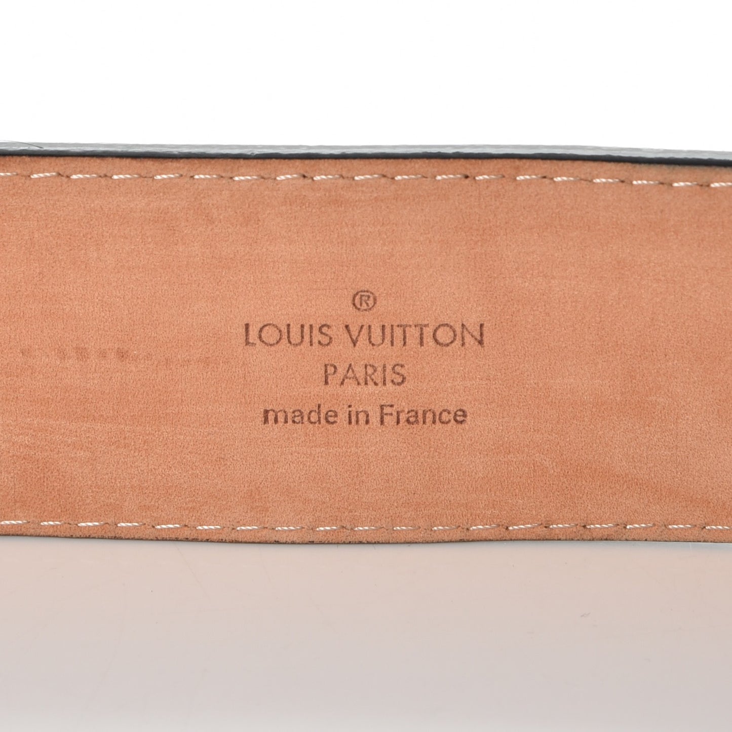 Epi Electric 40mm LV Initiales Belt 90 36 Black