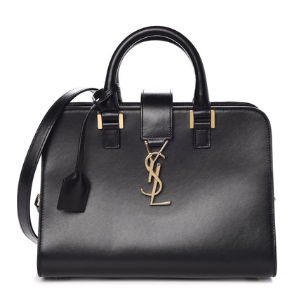 Saint Laurent Calfskin Baby Monogram Cabas Black 1 of 7