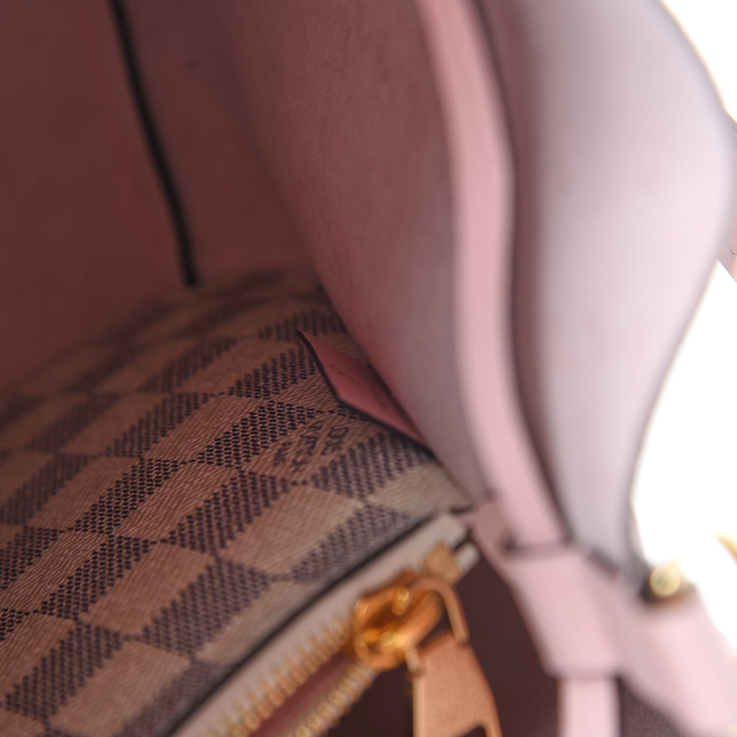 Damier Azur Neonoe MM Eau De Rose