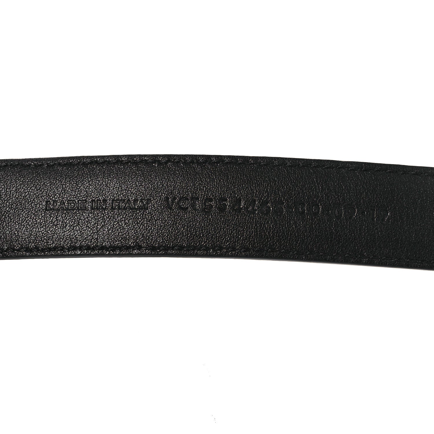 Saint Laurent Smooth Calfskin Monogram Square Buckle Belt 80 32 Black 6 of 8