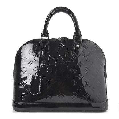 Louis Vuitton Vernis Alma PM Noir Magnetique 1 of 18