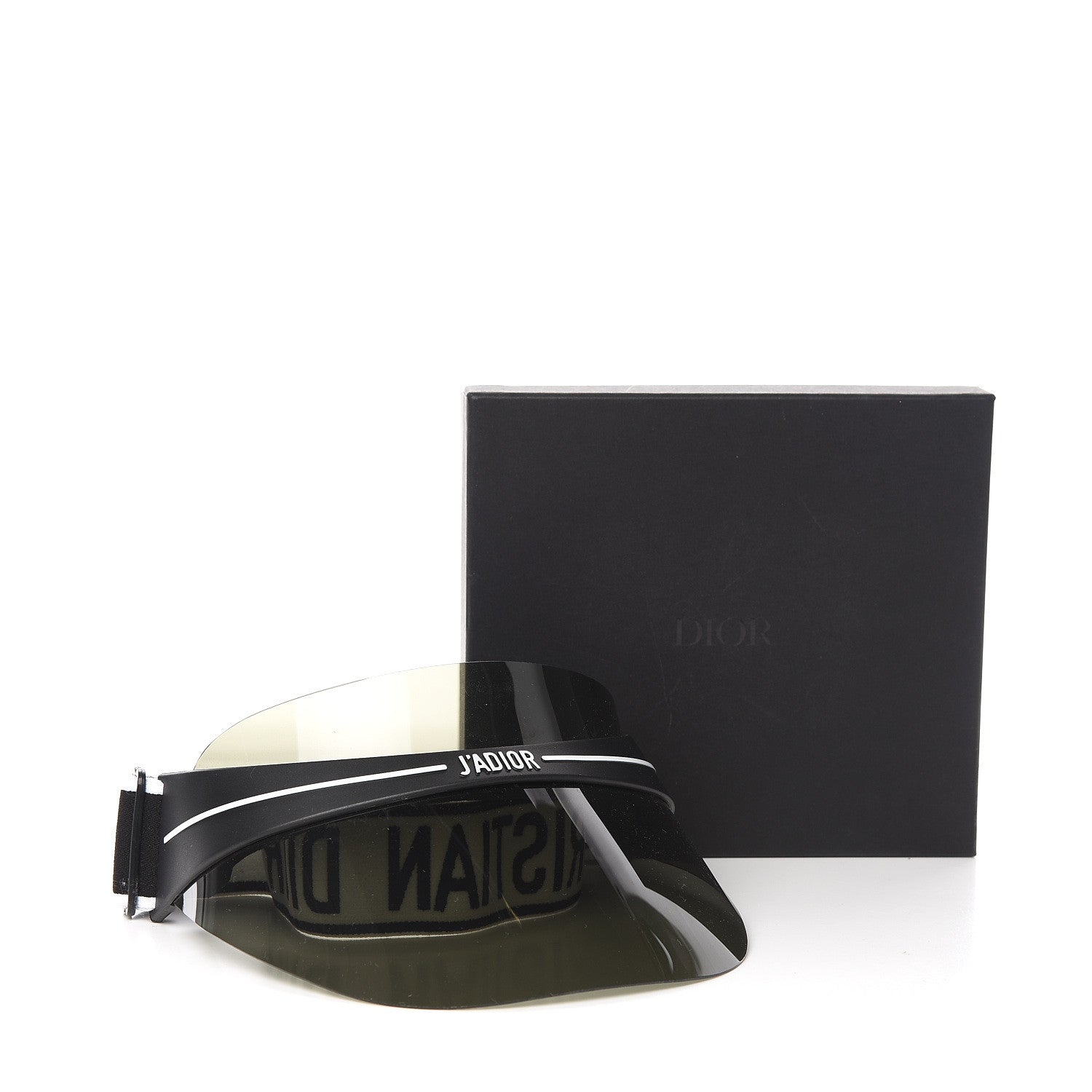 Christian Dior Mirrored DiorClub1 Sun Visor Black 7 of 7