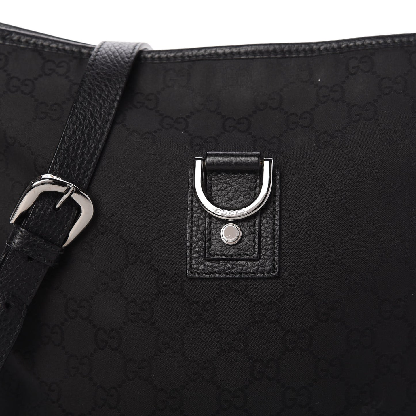 Monogram Abbey Messenger Bag Black