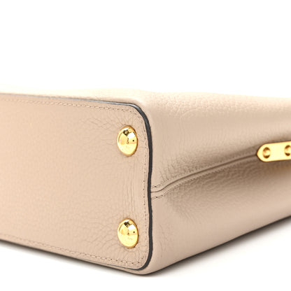 Louis Vuitton Taurillon Ayers Capucines BB Galet 9 of 9