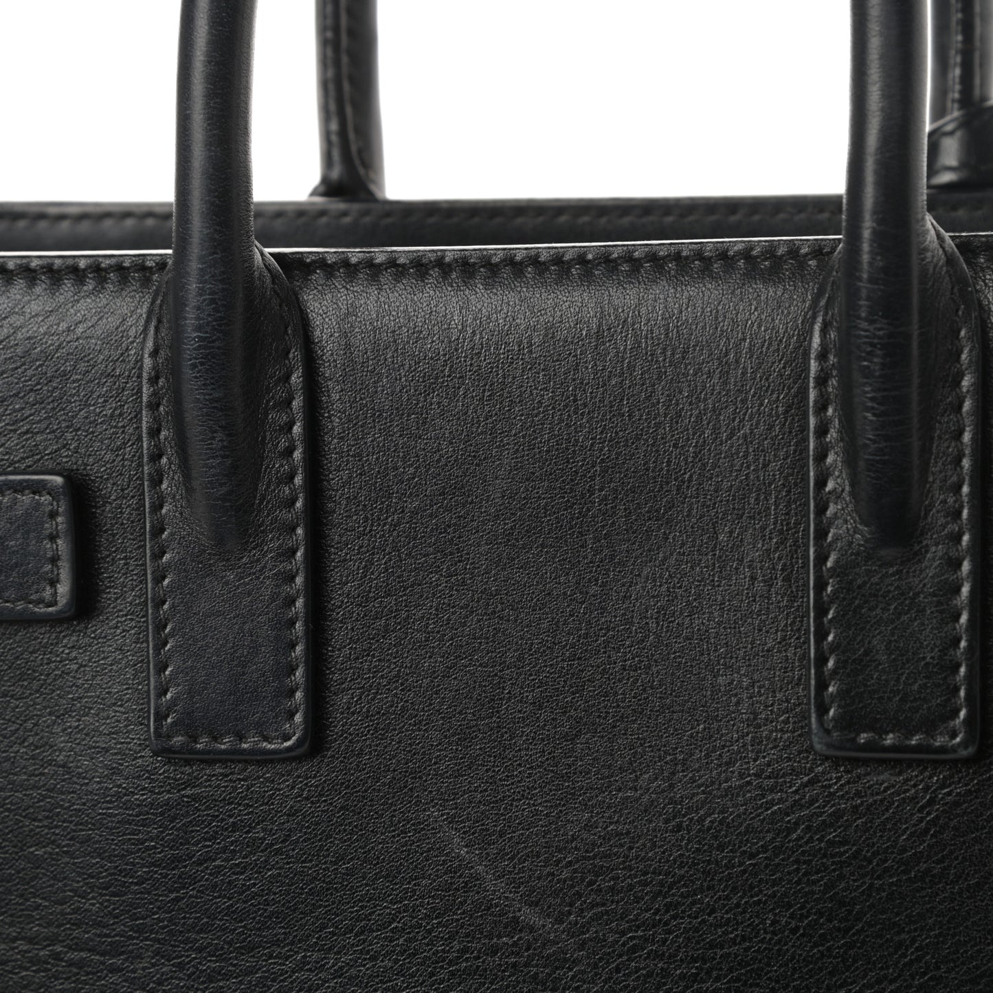 Calfskin Sac De Jour Black