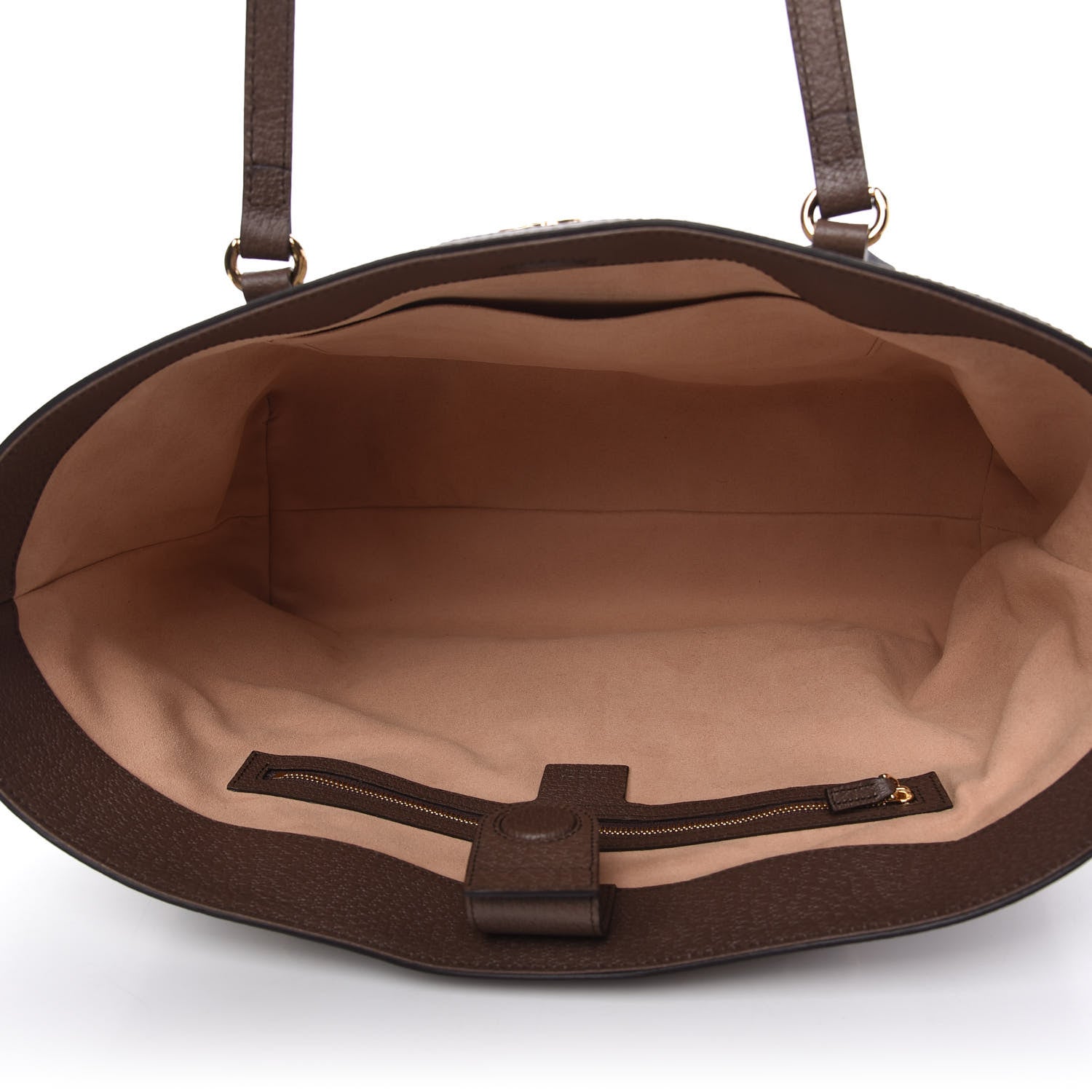 Gucci GG Supreme Monogram Medium Ophidia Shopping Tote Brown 5 of 10
