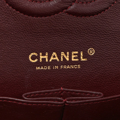 Chanel Lambskin Quilted Medium Double Flap Black 6 of 10