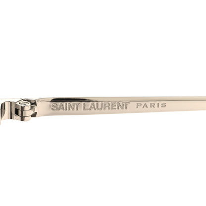Saint Laurent Metal Round SL 136 Sunglasses Black Silver 5 of 8