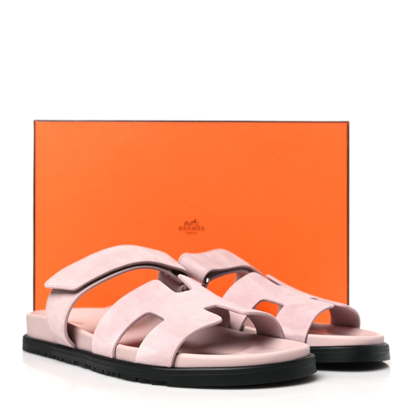 Suede Goatskin Womens Chypre Sandals 41 Rose Porcelaine