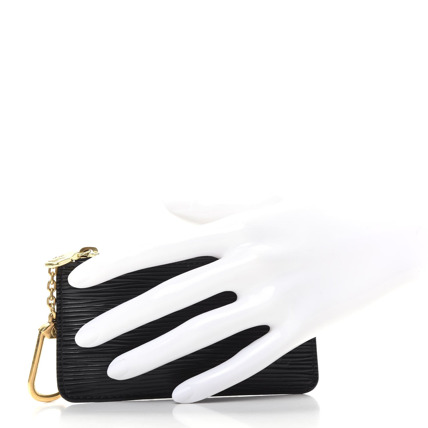 Louis Vuitton Epi Key Pouch Black 2 of 7