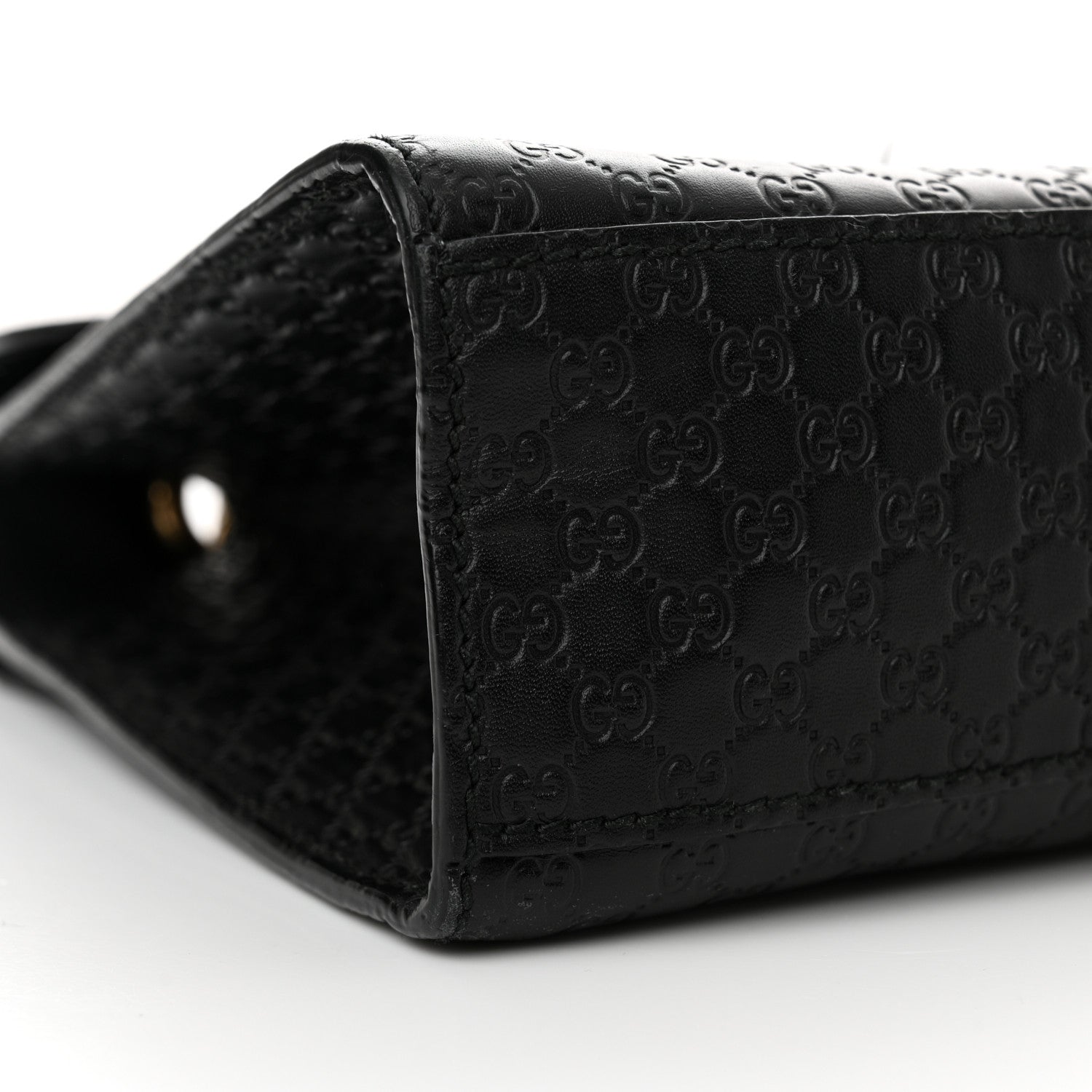 Gucci Microguccissima Medium Emily Chain Shoulder Bag Black 9 of 15