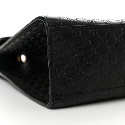Gucci Microguccissima Medium Emily Chain Shoulder Bag Black 9 of 15