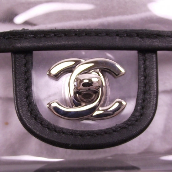 Chanel Vinyl Transparent Flap 7 of 11