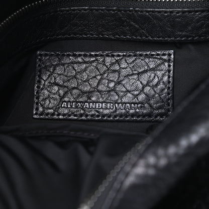 Alexander Wang Pebbled Lambskin Rocco Black Nickel Hardware 6 of 12