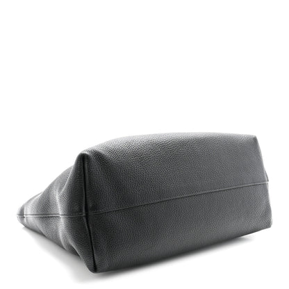Prada Vitello Phenix Tote Black 4 of 9