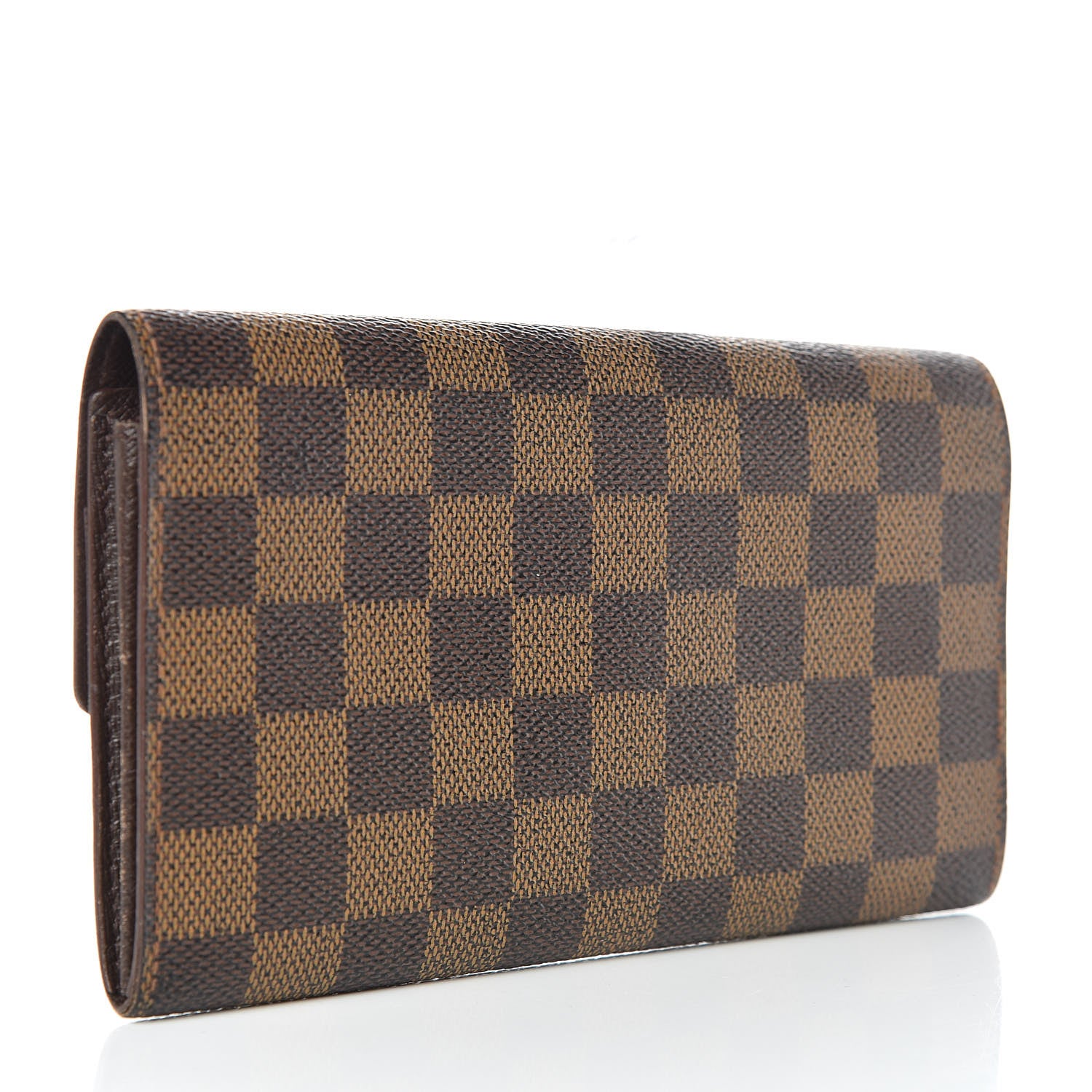 Louis Vuitton Damier Ebene Porte-Monnaie Wallet 3 of 12