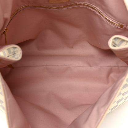 Louis Vuitton Damier Azur Graceful MM Rose Ballerine 5 of 25