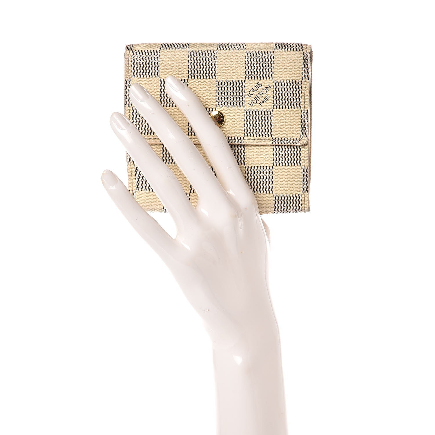 Louis Vuitton Damier Azur Elise Wallet 2 of 12