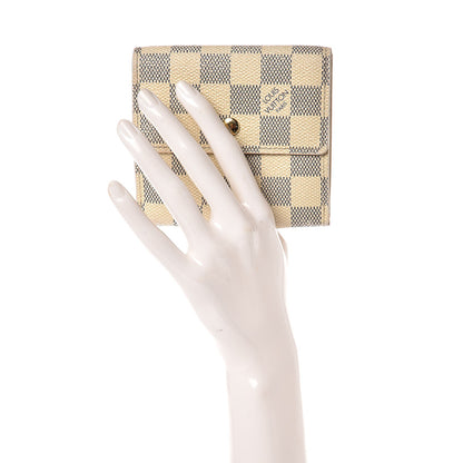 Louis Vuitton Damier Azur Elise Wallet 2 of 12