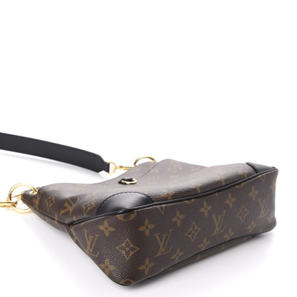 Louis Vuitton Monogram Odeon PM Black 4 of 10