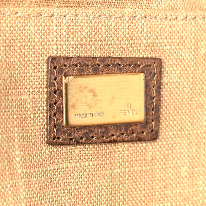 Fendi Vitello Bugatti Spy Bowler Acacia Blue 6 of 12