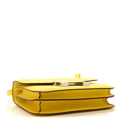Hermes Chevre Mysore Constance 18 Jaune De Naples 4 of 12