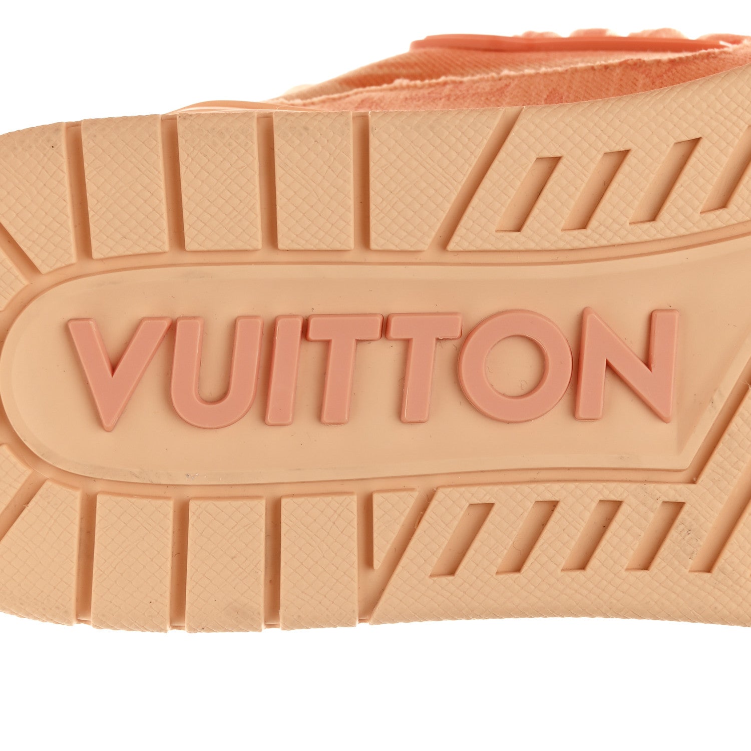 Louis Vuitton Monogram Denim Mens LV Trainer Sneakers 8 Orange 7 of 11