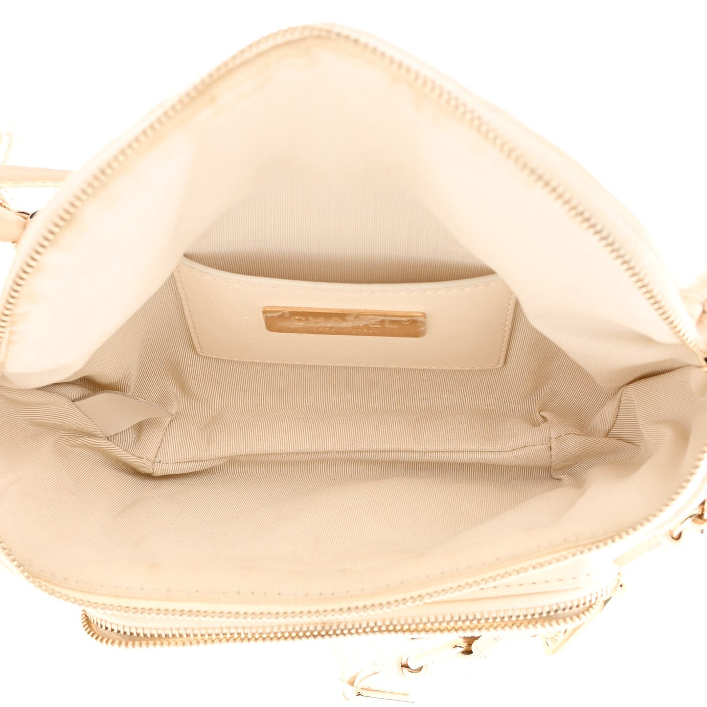 Calfskin Quilted All About Waist Belt Bag White