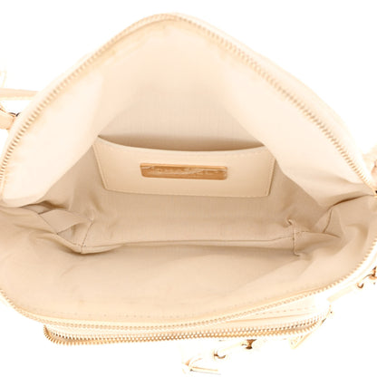 Chanel Calfskin Quilted All About Waist Belt Bag White 5 of 13