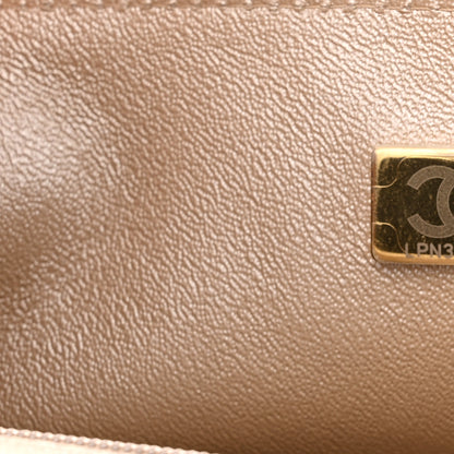 Chanel Metallic Goatskin Quilted Mini Rectangular Flap Gold 6 of 10