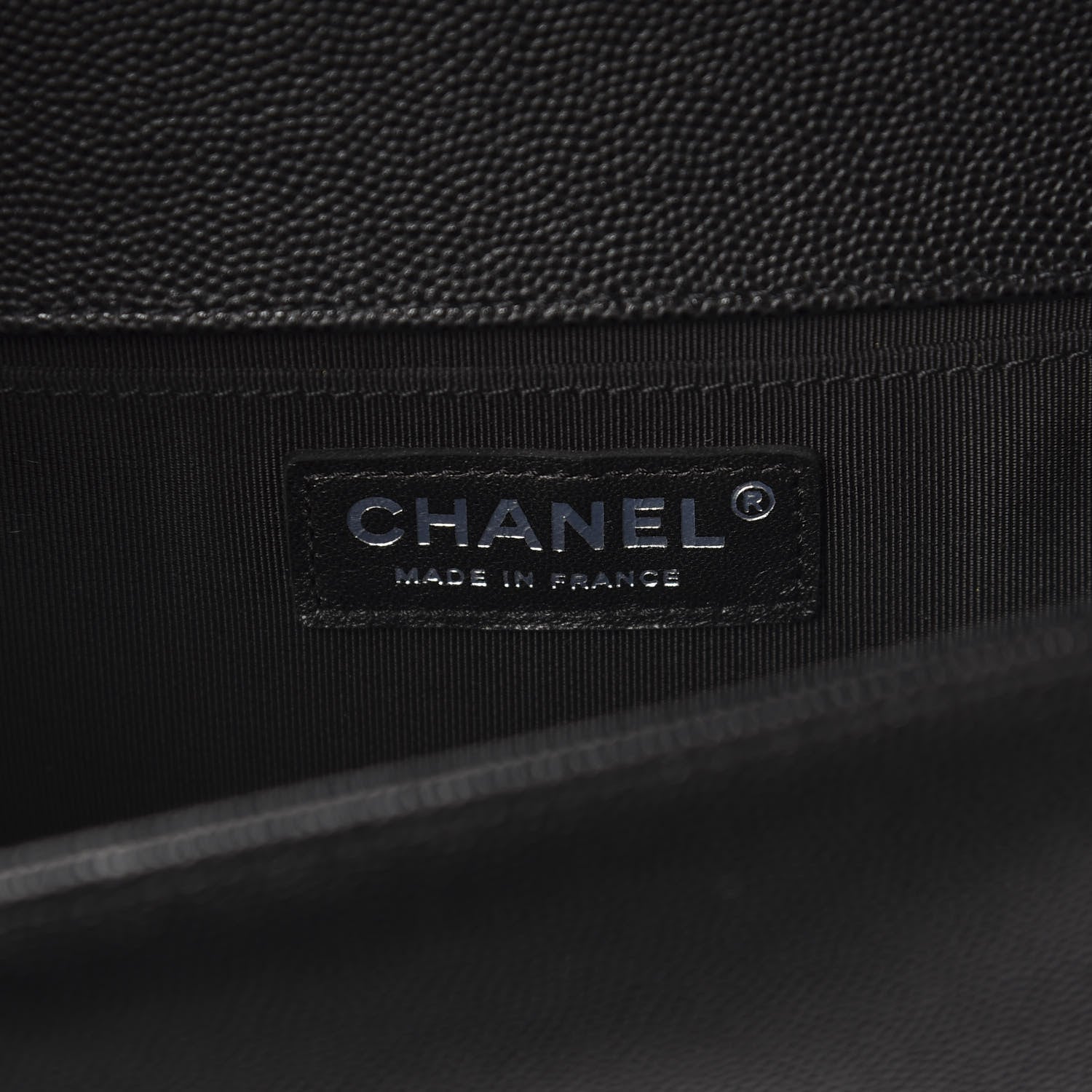 Chanel Caviar Quilted Medium Boy Flap Black 5 of 10