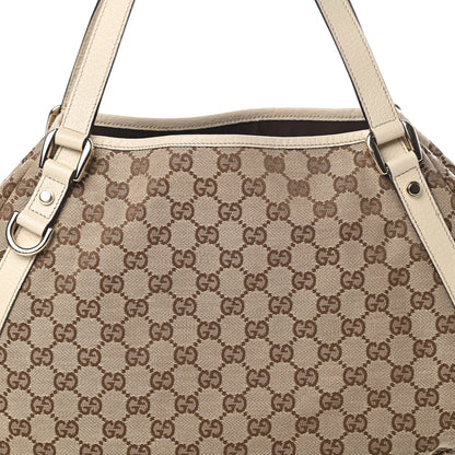 Gucci Monogram Medium Abbey Shoulder Bag Off White 8 of 13