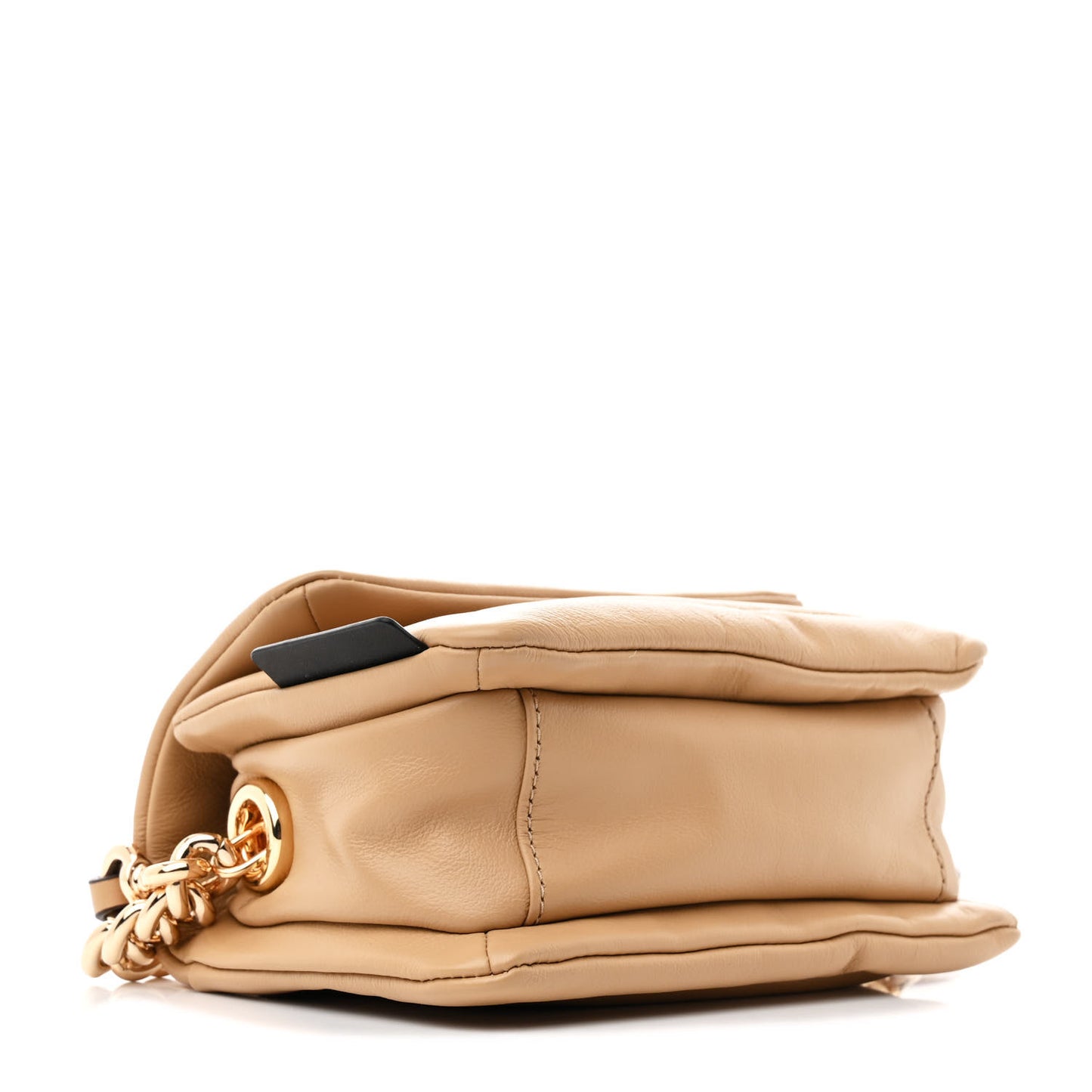 Lambskin The Mini Pillow Bag Iced Coffee