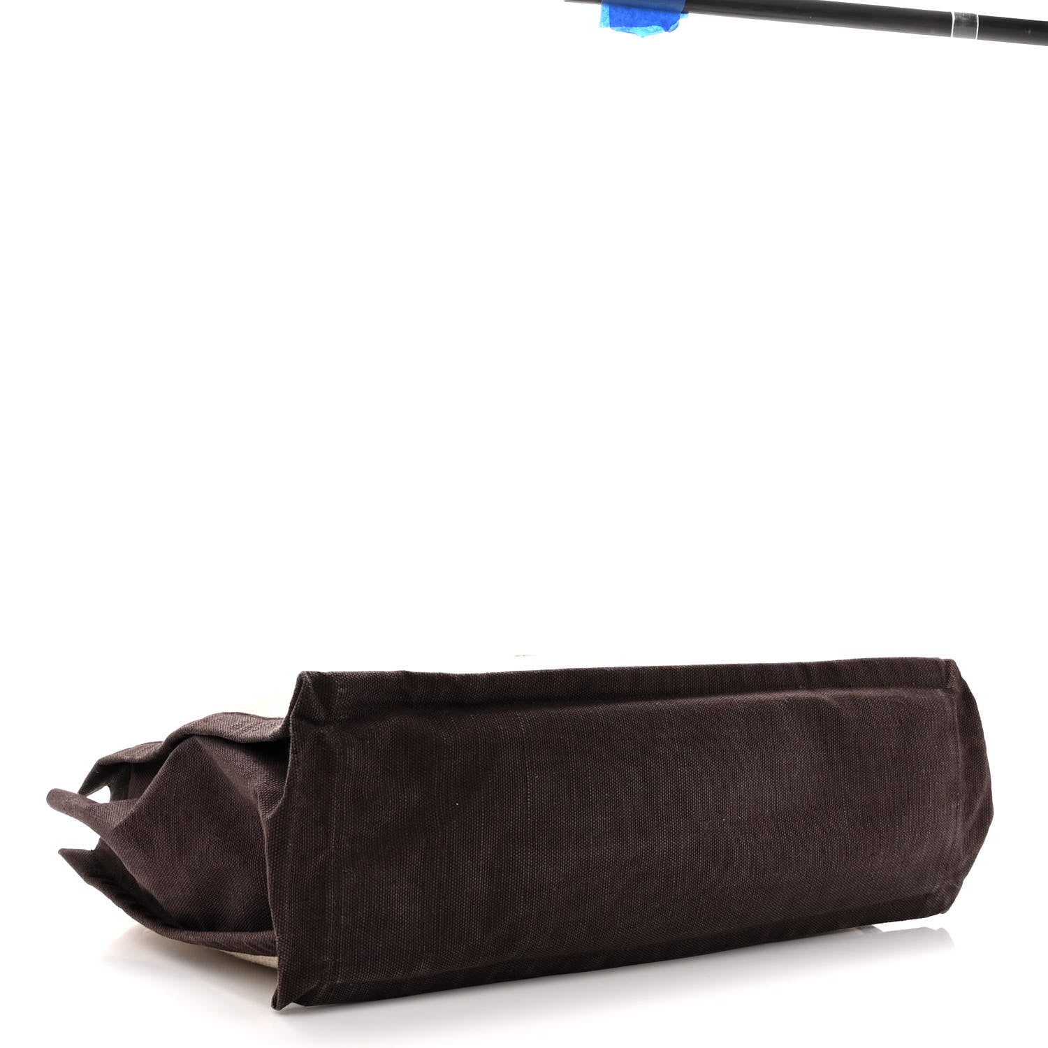 Saint Laurent Linen Calfskin Rive Gauche Tote Natural 4 of 11